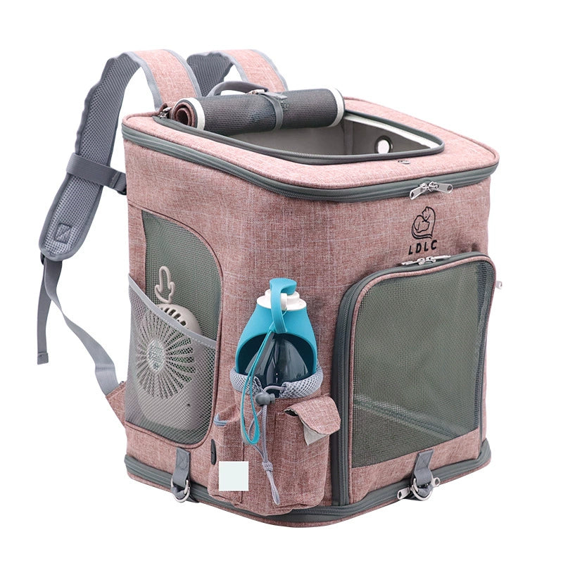 Bolso sobredimensionado tamaño L para gatos bolso plegable para mascotas en bandolera Mochila Doblable para Mascotas de Tamaño L en Color Rosa A partir de 12 unidades