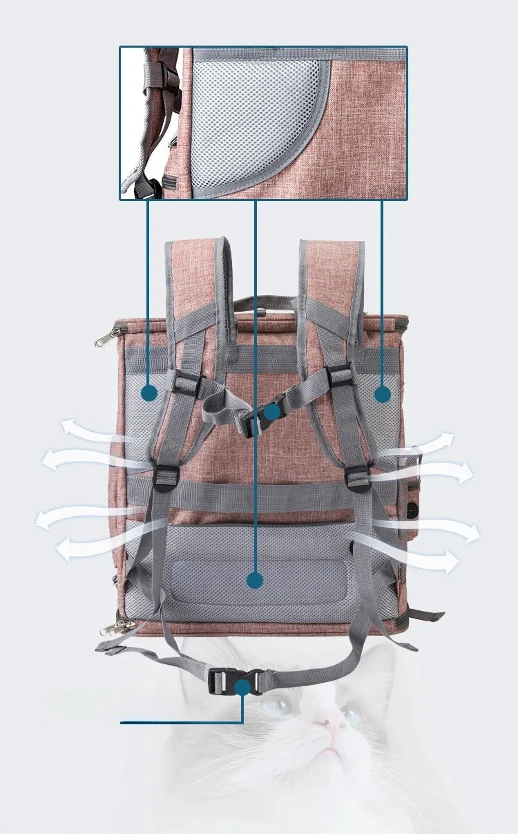 Bolso sobredimensionado tamaño L para gatos bolso plegable para mascotas en bandolera A partir de 12 unidades