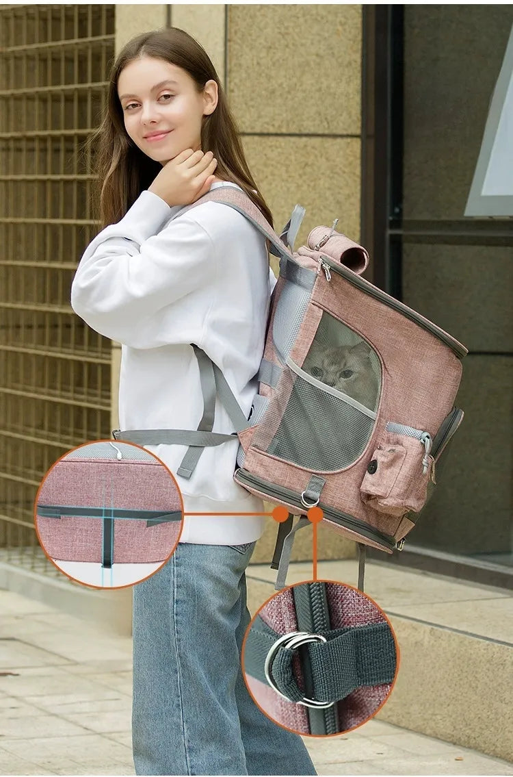 Bolso sobredimensionado tamaño L para gatos bolso plegable para mascotas en bandolera A partir de 12 unidades