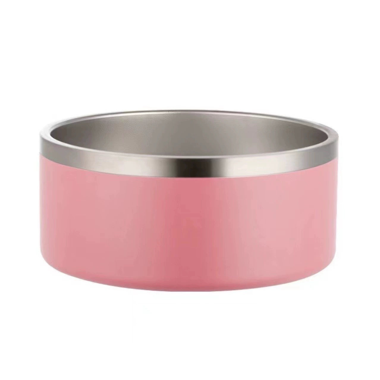 Comedero de acero inoxidable Rosa A partir de 12 unidades