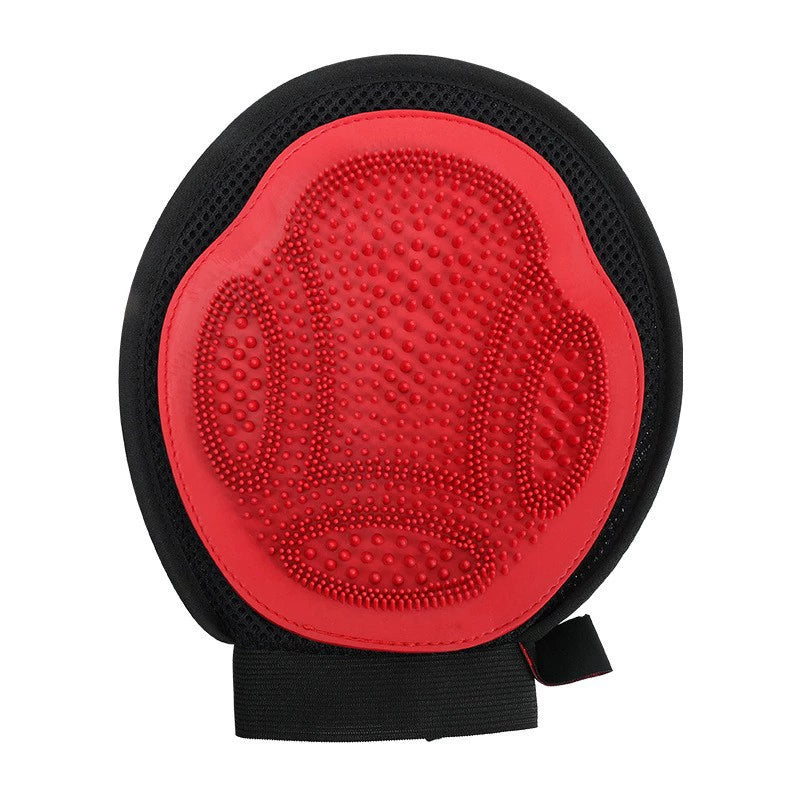 Guantes de baño para mascotas guantes de ducha para mascota de color rojo A partir de 12 unidades