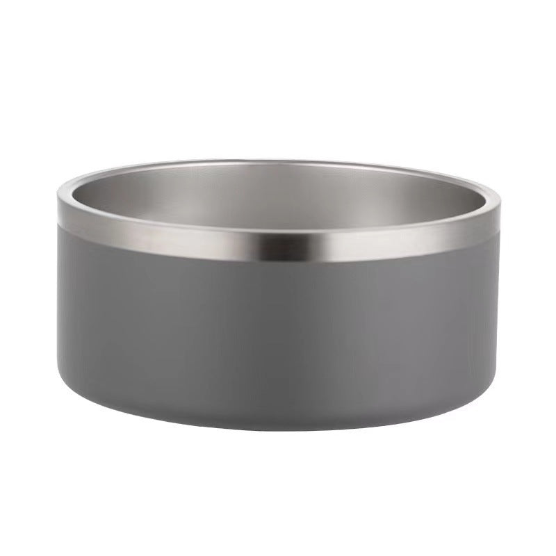 Comedero de acero inoxidable Gris A partir de 12 unidades