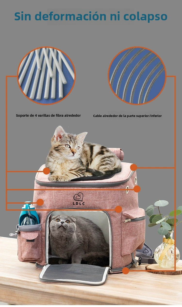 Bolso sobredimensionado tamaño L para gatos bolso plegable para mascotas en bandolera A partir de 12 unidades