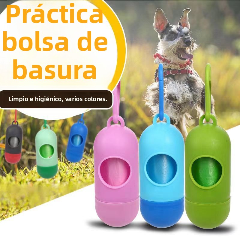 Bolsa Desechable para Residuos de Mascotas Cápsula Portátil A partir de 12 unidades