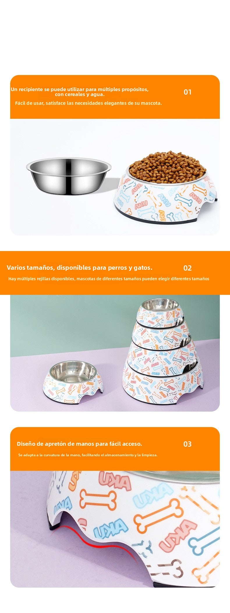 Cuencos para gatos y perros A partir de 12 unidades