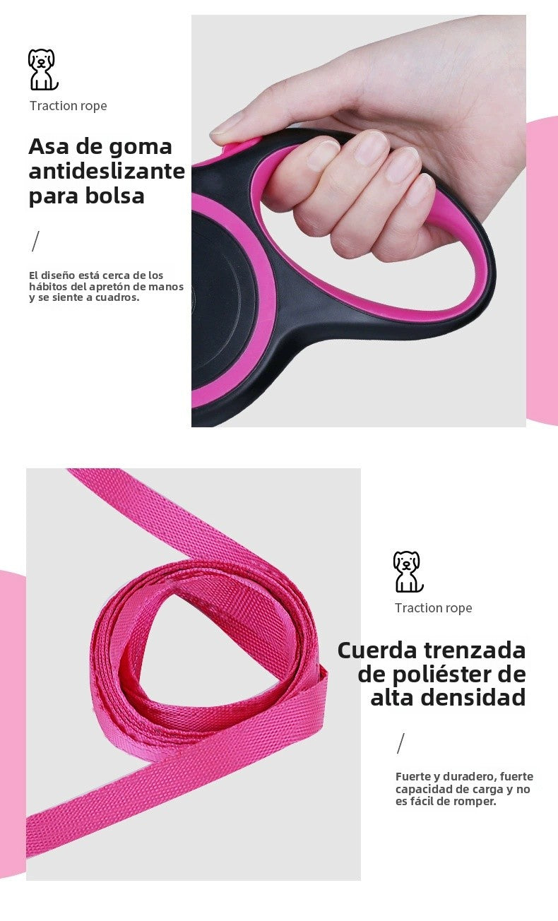Correa retráctil de nylon para mascotas A partir de 12 unidades