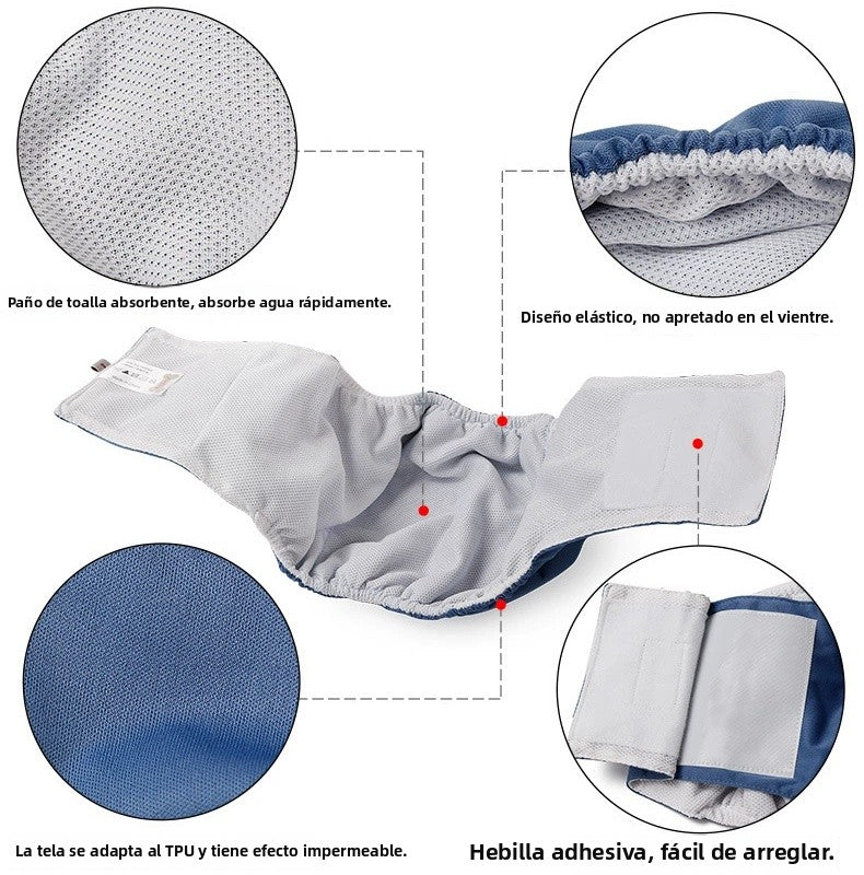 Pantalones antimolestias para perros machos,Ropa interior para perros A partir de 12 unidades