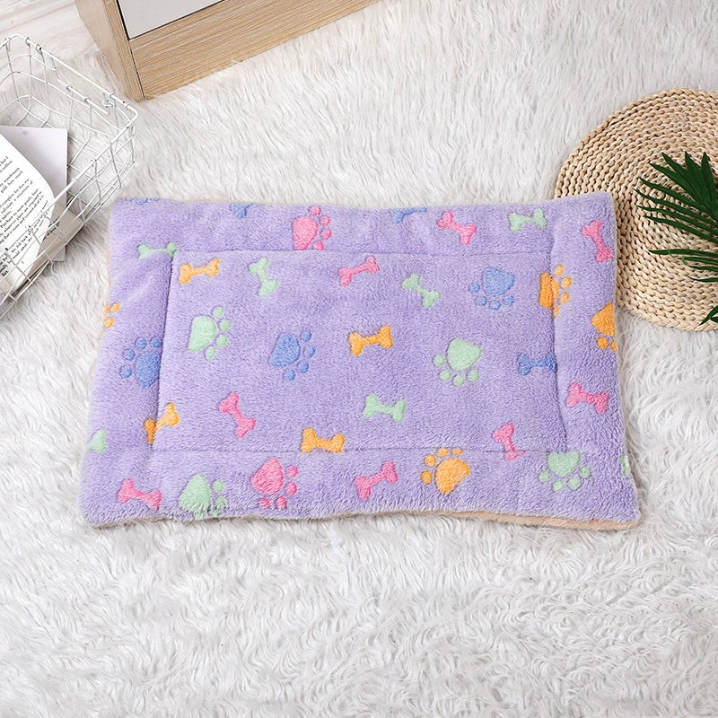 Cojines para mascotas-2 Huella de Hueso morado A partir de 12 unidades