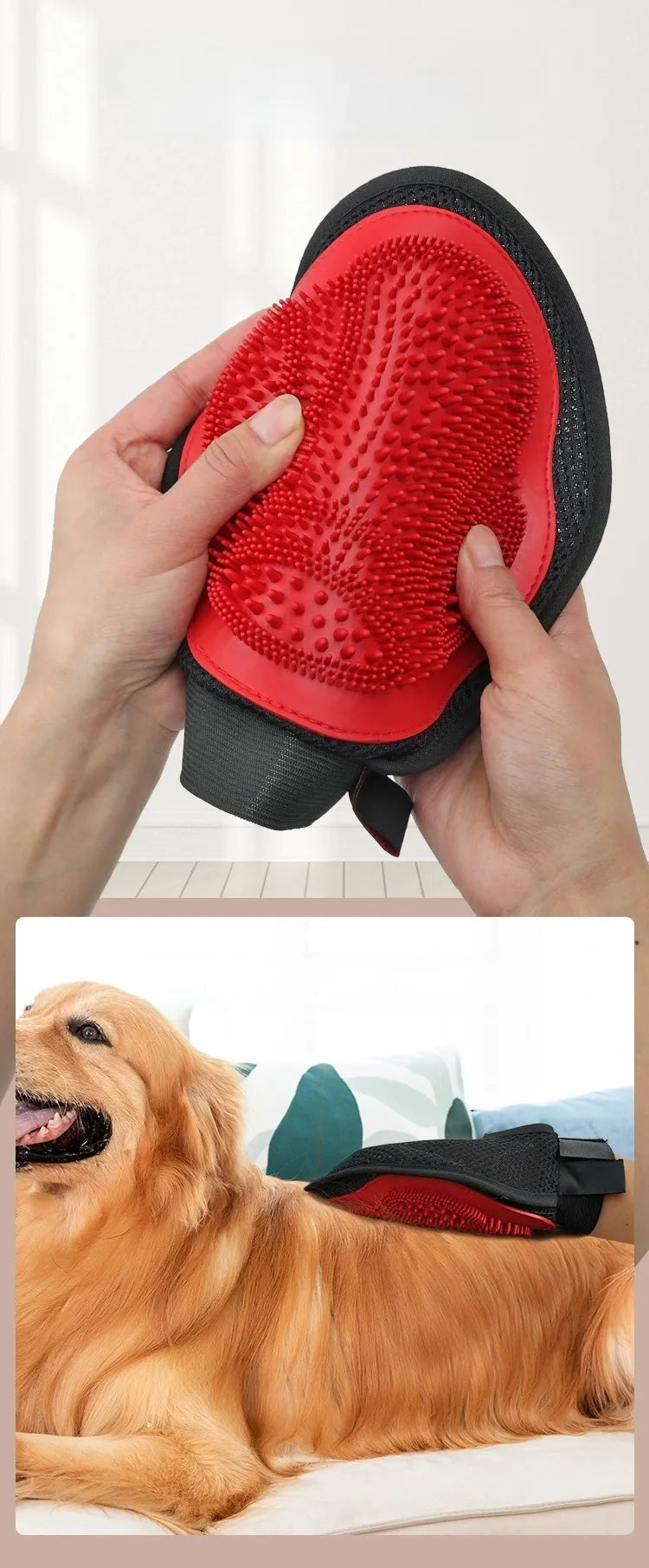 Guantes de baño para mascotas A partir de 12 unidades