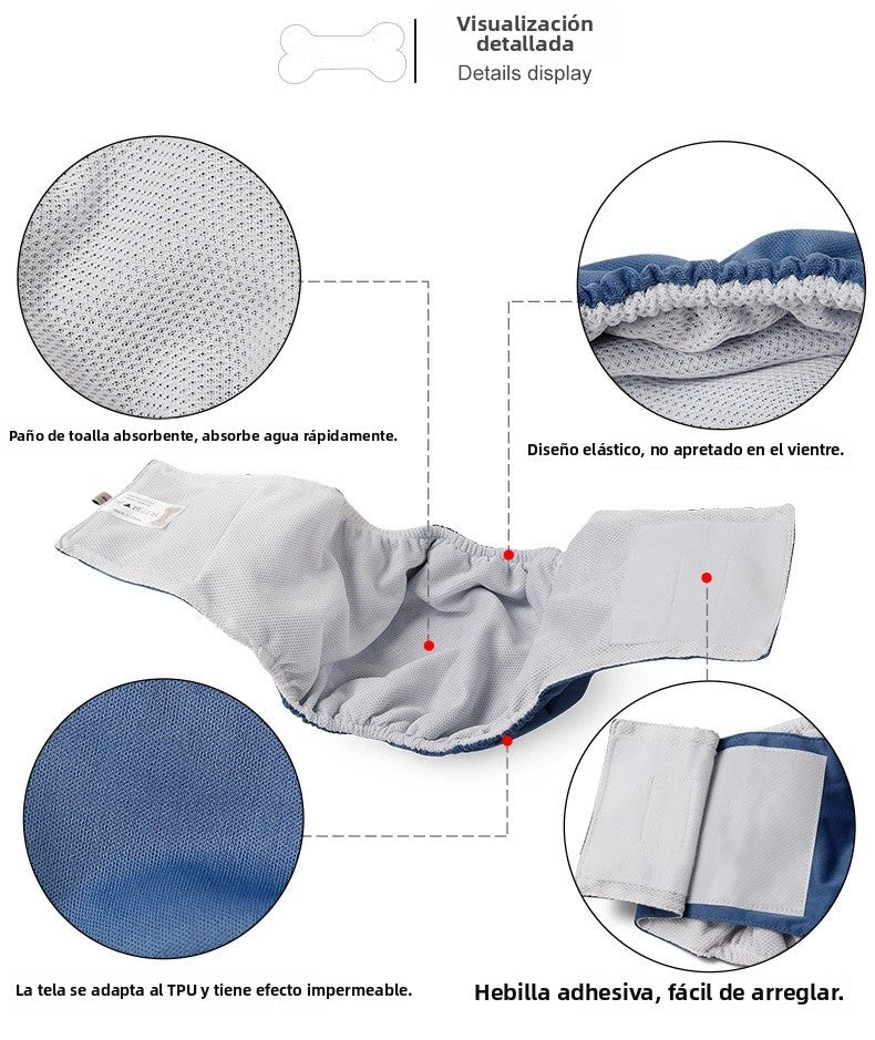 Pantalones antimolestias para perros machos,Ropa interior para perros A partir de 12 unidades