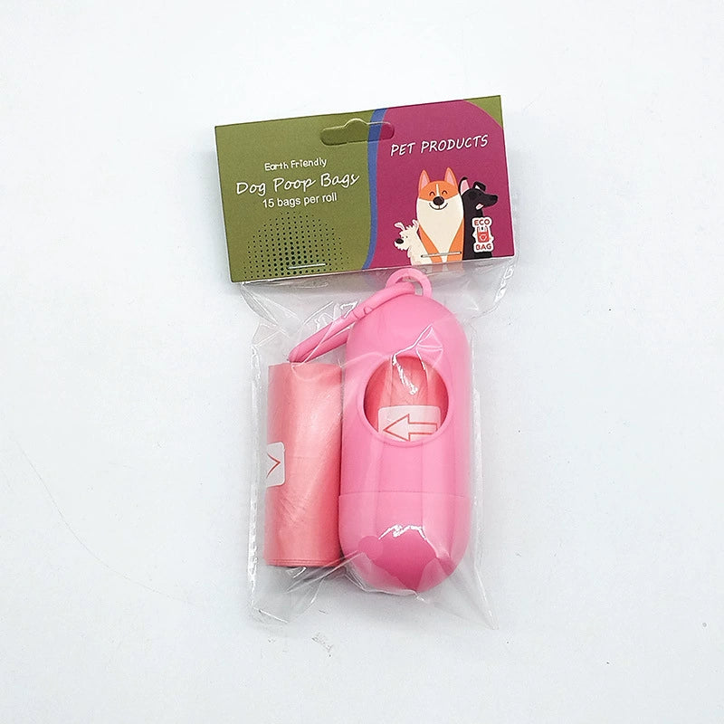 Bolsa Desechable para Residuos de Mascotas Cápsula Portátil Cápsula Portátil de Bolsas de Desechos para Mascotas Desechables Rosa A partir de 12 unidades