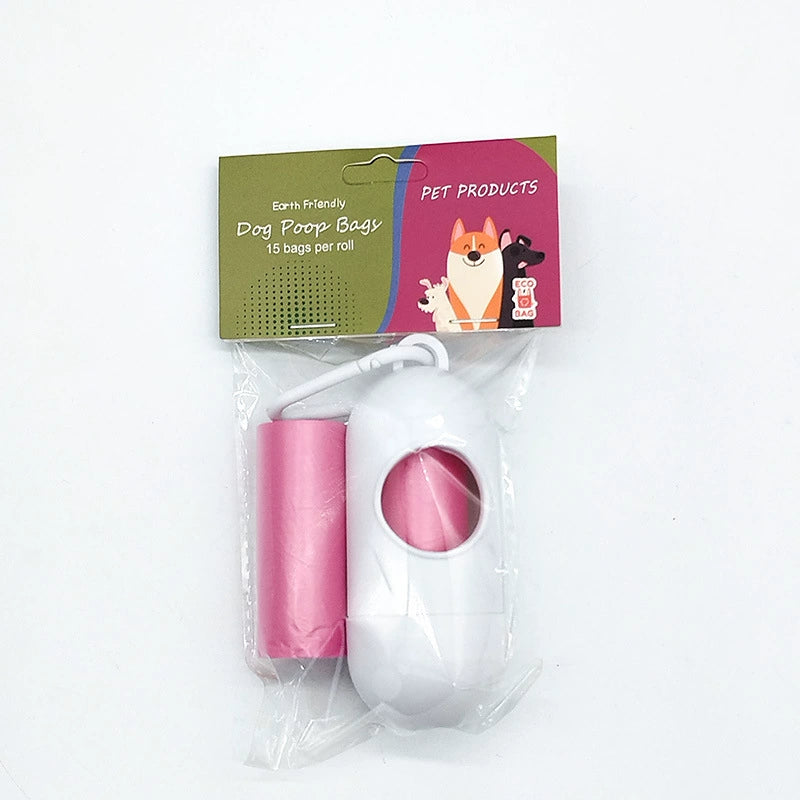 Bolsa Desechable para Residuos de Mascotas Cápsula Portátil Cápsula Portátil de Bolsas de Desechos para Mascotas Desechables Blanco A partir de 12 unidades