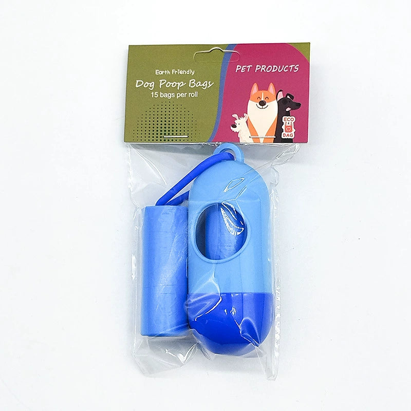 Bolsa Desechable para Residuos de Mascotas Cápsula Portátil Cápsula Portátil de Bolsas de Desechos para Mascotas Desechables Azul A partir de 12 unidades