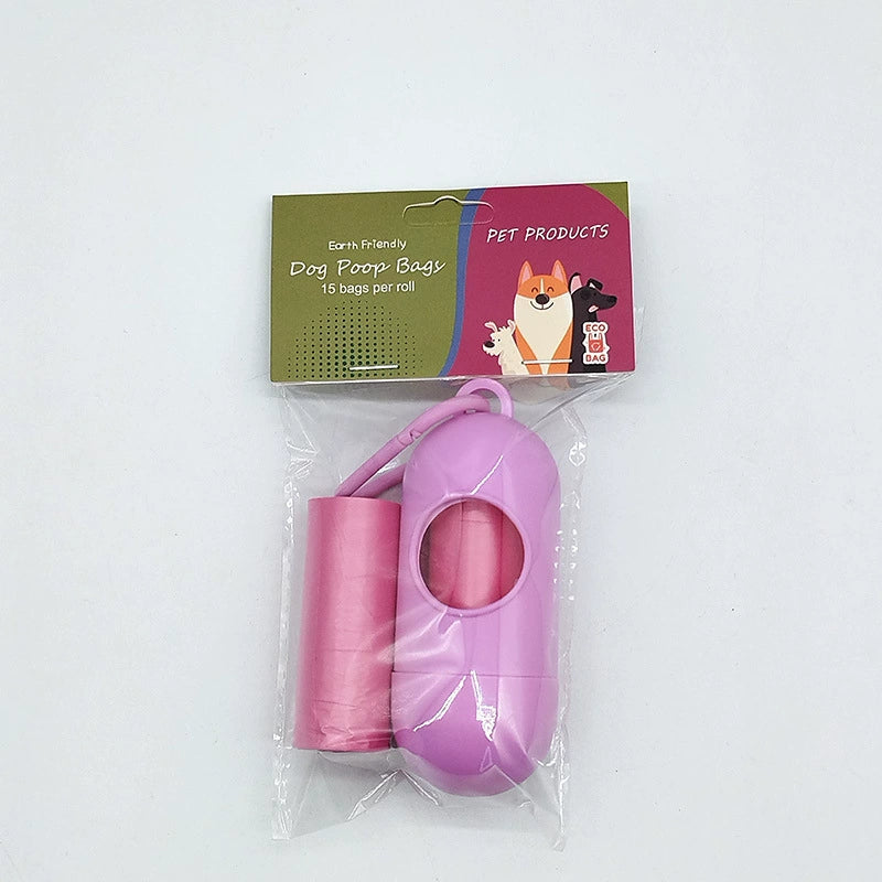 Bolsa Desechable para Residuos de Mascotas Cápsula Portátil Cápsula Portátil de Bolsas de Desechos para Mascotas Desechables Morado A partir de 12 unidades