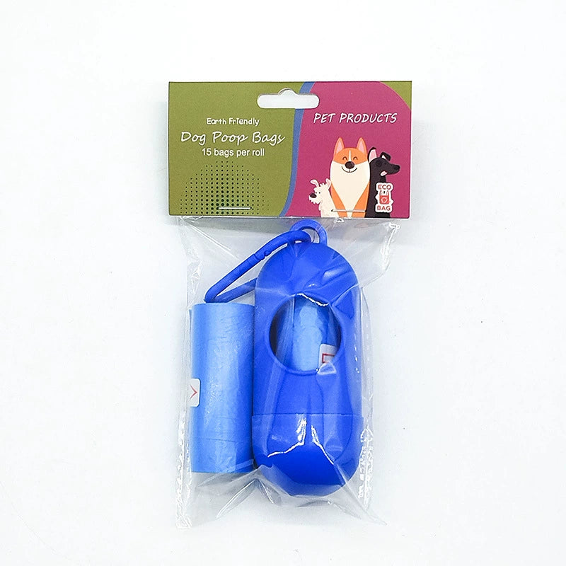 Bolsa Desechable para Residuos de Mascotas Cápsula Portátil Cápsula Portátil de Bolsas de Desechos para Mascotas Desechables Azul oscuro A partir de 12 unidades