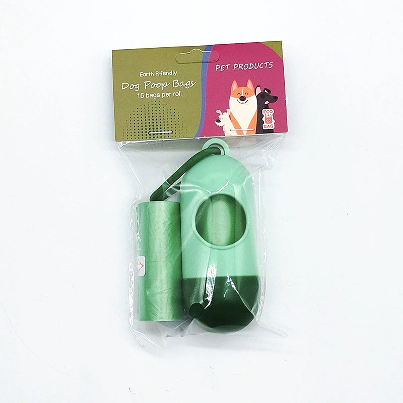 Bolsa Desechable para Residuos de Mascotas Cápsula Portátil Cápsula Portátil de Bolsas de Desechos para Mascotas Desechables Verde A partir de 12 unidades