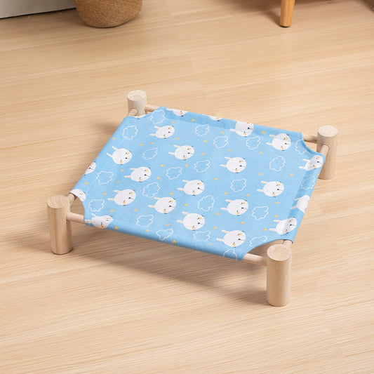 Cama de marcha para mascotas Cama para perros Cama para gatos universal para todas las estaciones Perrera de verano extraíble Suministros para mascotas