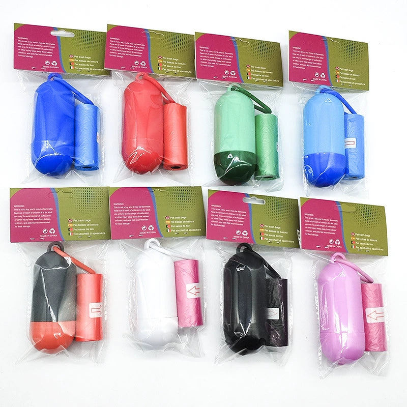 Bolsa Desechable para Residuos de Mascotas Cápsula Portátil A partir de 12 unidades